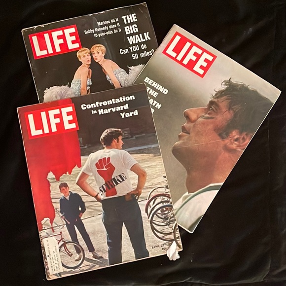 3 Vintage Life Magazines. - Picture 1 of 5